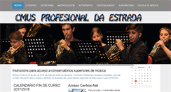 Desktop Screenshot of conservatoriodemusica.aestrada.com